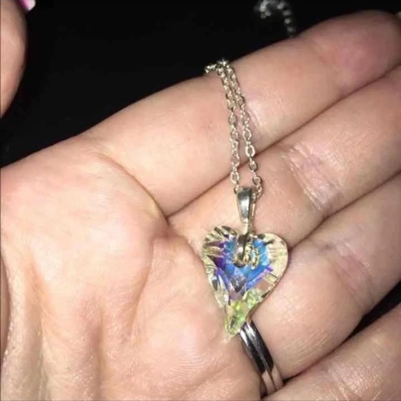 Crystal Heart Necklace - Picture 3 of 4